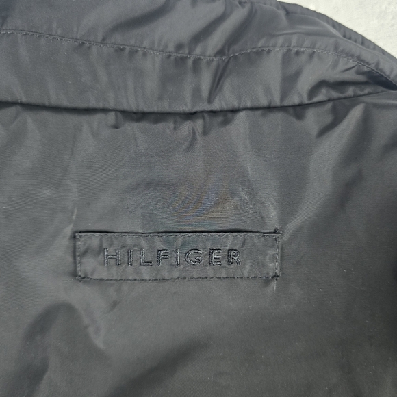 Tommy Hilfiger Quilted Black Jacket Full Zip Sz 2XL - Picture 5 of 9
